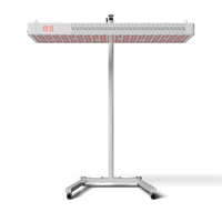 Groot paneel vlak op de standaard gemonteerd, met de leds naar beneden gericht